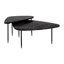 Marble Tables Gigognes En Marbre Et Metal Noir Habitat Table Basse Habitat Ventes Pas Cher Com Tables Gigognes Table Basse Habitat Habitat Table
