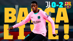 Uefa champions league match juventus vs barcelona 28.10.2020. Barca Live Juventus 0 2 Barca Match Center Youtube