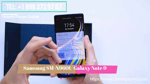 Samsung galaxy note9 / n960u os version: Como Desbloquear Samsung Sm N960u Galaxy Note 9 By Movical Net