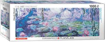 Piece together works of art from your favourite artists! Claude Monet Waterlillies 1000 Teile Eurographics Puzzle Online Kaufen