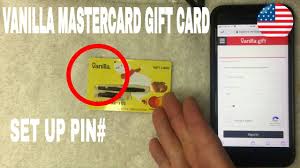 You can use your vanilla gift card at online merchants based inside the united states and district of columbia where visa. How To Set Up Pin On Vanilla Mastercard Gift Card Youtube