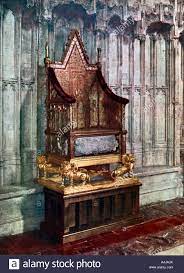 Check out our coronation chair selection for the very best in unique or custom, handmade pieces did you scroll all this way to get facts about coronation chair? The Coronation Chair Of England Stockfotos Und Bilder Kaufen Alamy