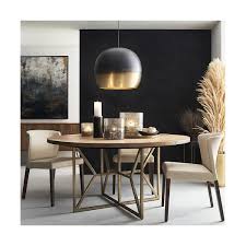 Hayes 60 Round Acacia Dining Table Reviews Crate And Barrel In 2021 Dining Room Design Dining Chair Design Gray Dining Chairs