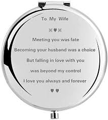 Show her just how romantic you are with these thoughtful, personalized gift ideas. Wompolle Wife Gifts Romantic For Birthday Mothers Day Wife Gifts For Bride For Her Women Gift Present For Valentines Day Ideas From Husband Novelty Gift For Wife Anniversary 2 6in To My Wife Price In