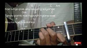Kunci Gitar Lagu Korban Janji Kunci Gitar Terlengkap