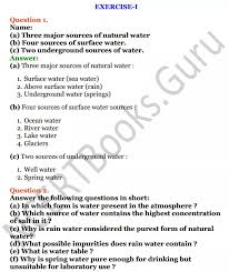 Selina Concise Chemistry Class 6 Icse Solutions Chapter 7 Water Ncert Books Ncertbooks Selinaconcisechemistryclass6icse Chemistry Class Chemistry Solutions