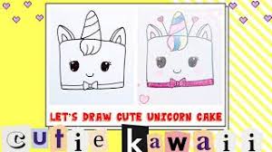 Follow along to learn how to draw this cute unicorn rainbow cake, easy, step by step. How To Draw A Unicorn Cake Herunterladen