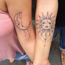 Small minimalist moon and sun tattoo for friends 3. 13 Best Friend Tattoo Ideas To Get With Your Bff Tattoos For Daughters Cute Matching Tattoos Forever Tattoo