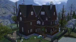 Mod The Sims Spellman Mortuary Funerals Burials Rites Chilling Adventures Of Sabrina Sims House Best Sims Sims 4 Houses