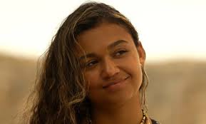 Madison Bailey Stuns in Tiny Mini Skirt, “Maddie Long Legs”