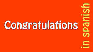 ¡te deseo un excelente día! How To Say Congratulations In Spanish Native Spanish Accent Youtube