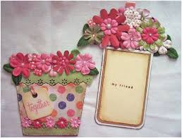 Join emma lou as she demonstrates. Lovely Greeting Cards Handmade Shaped Cards Flower Pots