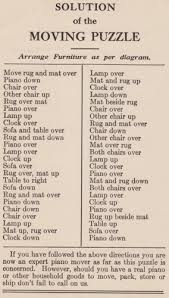 Each article contains 10 logical and analytical puzzles with solutions. Dad S Puzzler A K A Moving Puzzle Tit Bits Teaser 1 Pennant Puzzle Copyright J A Storer