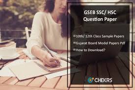Gseb Ssc Hsc Question Paper 2019 Sample Model Papers This Or That Questions Question Paper Paper
