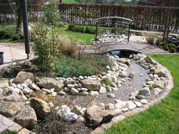 Um ihren bachlauf anzulegen oder ihren wasserfall im garten fertigzustellen, setzen sie lebendig wirkt ein bach, der sich durch den garten windet und dabei in der breite variiert. Garten Bachlauf Bachlauf Im Garten Wasserspiel Garten Garten