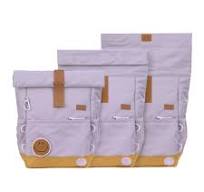 Lässig lila Kinderrucksack Rolltop Medium - Little Gang