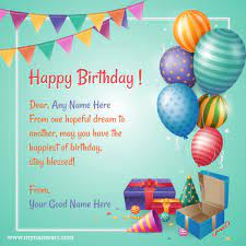 Will it be something fun or sincere or sincerely funny? Happy Birthday Greeting Card 2021