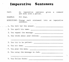 Add the milk to the dry ingredients slowly. Imperative Sentences 17 Imperative Sentences Grammar Sentences Sentences