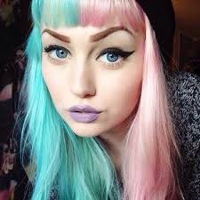 Pin By Amy Turner On Hair And Updos Hair Color Pink Hair Color Half And Half Hair