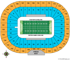All Inclusive Notre Dame Football Stadium Seating Chart