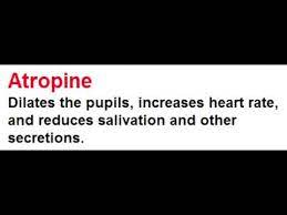 Atropine Mechanism Of Action Clinical Use Side Effects Youtube