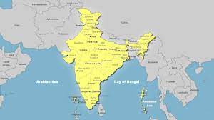 Indien steht an der siebten stelle zwischen groben landern der welt und an der zweiten stelle in bevolkerung. Karte Von Indien Welt Indien Weltkarte Im Sudlichen Asien Asien