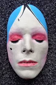 Life Face Cast of David Bowie 1975 Ashesto Ashes