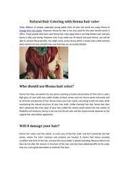 Keep in mind that if you want to dye your hair later,it may be difficult to go lighterin color. Calameo Henna Hair Color Review