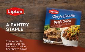 Tuck the potatoes in around the roast, turning to coat with oil. Amazon Com Lipton Recipe Secrets Soup And Dip Mix For A Delicious Meal Beefy Onion Great With Your Favorite Recipes Dip Or Soup Mix 2 2 Oz Pack Of 12 Onion Dips