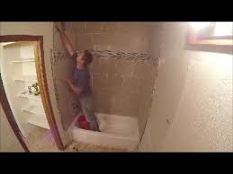 How to remodel my small bathroom. Diy How To Remodel A Small Bathroom The Handyman Part 1 Youtube