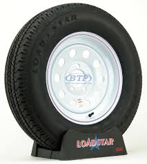 Inner liner compound reduces oxygen permeation and pressure loss. Trailer Tire St205 75r15 Radial On White Mod Wheel 5 Lug By Loadstar