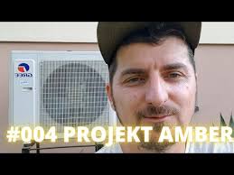004 PROJEKT AMBER. Pompa Ciepła. Montaż jednostki zewnętrznej. Gree Amber  Prestige 7kW. Zrób to sam.