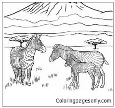 Download africa coloring pages free and use any clip art,coloring,png graphics in your website, document or presentation. The Largest Mountain In Africa Coloring Pages Nature Seasons Coloring Pages Coloring Pages For Kids And Adults