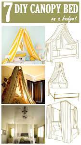 Diy bed canopy for under $10. Pin On Diy Projects