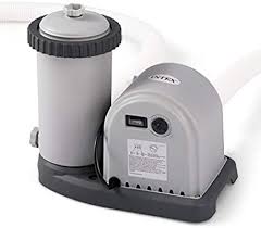 Amazon Com Intex 28635eg Krystal Clear Cartridge Filter Pump For Above Ground Pools 1500 Gph Pump Flow Rate 110 120v W In 2020 Tank Pool Stock Tank Pool Stock Tank