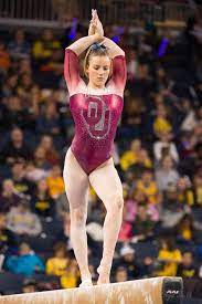 Anastasia Webb Of University Of Oklahoma 2019 Oklahoma At Michigan Gymnastics Pictures University Of Oklahoma Beauty Women