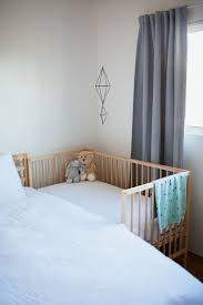 Sharing A Bedroom With Baby At 6 Months Diy Ikea Sniglar Crib Co Sleeper In 2020 Gyerekszoba