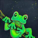 Glow Tree Frog-Those Eyes! 6+