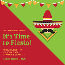 5 out of 5 stars. Free Printable Customizable Fiesta Invitation Templates Canva