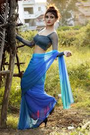 Image result for yami gautam in action jackson blue saree