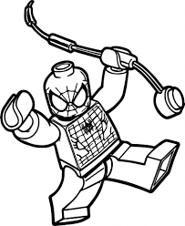 Our spiderman coloring pages are a simple and easy way to encourage and enhance creative expression. Lego Spiderman Coloring Pages Coloring Rocks