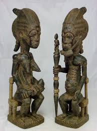 Here you can find art at. Superb African Art Baule Couple W Baby Antique Collectible Baule African Art African Sculptures African Art For Sale African Art