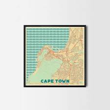 Cape town attractions map showing the most popular attractions, destinations and sites of interest in cape town, south africa. Cape Town City Prints City Art Posters And Map Prints