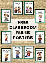 Classroom Rules Posters Free Classroom Rules Poster