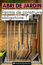 En parpaings, en pvc, en résine ou en métal. Abri De Jardin Permis De Construire Ou Declaration Prealable Abri De Jardin Cabane De Jardin Bois Construire Abri De Jardin