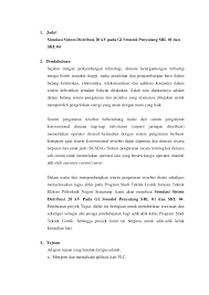 Project charter judul proyek : Proposal Tugas Akhir Jadi