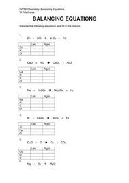 262 balancing chemical equations answer key : 310 Balancing Chemical Equations Ideas In 2021 Chemical Equation Chemistry Worksheets High School Chemistry