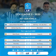 Football scores live offers you more than 1000 leagues, 10.000 teams and 100.000 players from countries all over the world. Vong 6 Ls V League 2 2020 Hinh Thanh Ä'á»‰nh Va Ä'ay Vpf