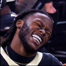 Alvin Kamara made slipping off tackles look too easy.