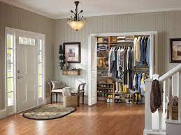 Also, a good size for a small room. Living Room Entryway Closets Hgtv